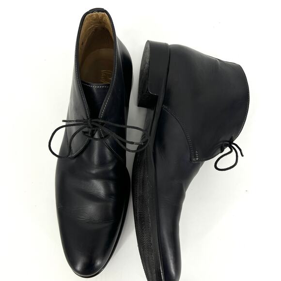 Paul Evans Mens Leather Chukka Boots Size 9 Made in Italy